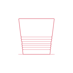 Objects Plant Pots Ikea Muskot Plant Pot X Small Outline Svg Vector, Free Vectors File